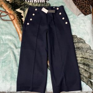 Banana republic Wide Leg Crop pants, size 12R
